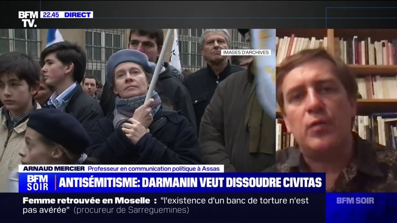 Dissolution de Civitas: « Ils sont attachés à une norme qui est complètement ancrée dans un passé idéalisé des rois de France », pour Arnaud Mercier (professeur en communication politique à Assas)