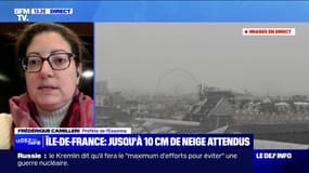 Neige: "La mesure qui s'applique partout en Île-de-France, c'est un abaissement de 20km/h de la vitesse maximale", assure Frédérique Camilleri (préfète de l'Essonne)