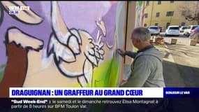 Draguignan: à la rencontre d'Harold Maka, un graffeur au grand cœur