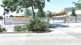 L'école élémentaire Adélaïde Hautval à Illkirch-Graffenstaden (Bas-Rhin)