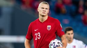 Erling Haaland, à Oslo le 7 septembre 2021
