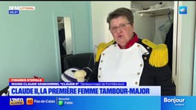 Figure d'Opale: Claude II, la première femme tambour-major