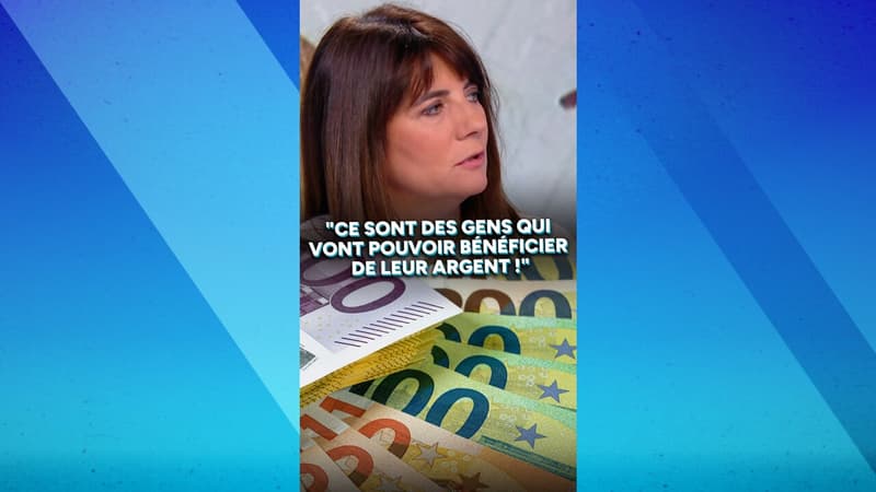 "Ce sont des gens qui vont pouvoir bénéficier de leur argent !"