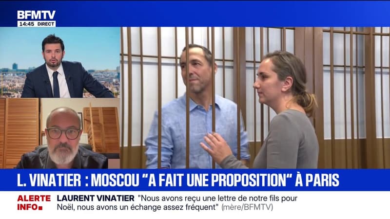 La Russie a fait une "proposition" à la France sur le chercheur emprisonné Laurent Vinatier