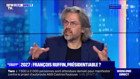 Leader pour la NUPES: "Jean-Luc Mélenchon a l'autorité naturelle" estime Aymeric Caron (REV-LFI)