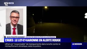 Inondations dans le Lot-et-Garonne: "Près de 90 évacuations ont été conduites dans l'ouest du département", selon la préfecture