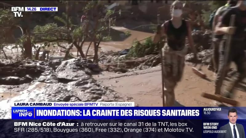 Inondations en Espagne: les prises en rendez-vous chez le médecin en hausse dans la région de Valence