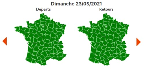 Vert sur toute la France la veille du lundi de Pentecôte.