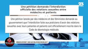 Les GG veulent savoir : Faut-il interdire les relations sexuelles entre médecins et patients ? - 27/03
