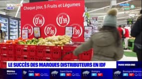 Le succès des marques distributeurs en Île-de-France