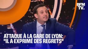 "Il a exprimé des regrets": l'avocat de l'assaillant de la Gare de Lyon s'exprime sur BFMTV