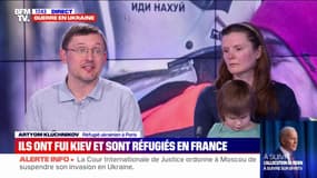 "Personne ne croyait que la guerre allait commencer": le témoignage d'Artyom Kluchnikov, réfugié ukrainien à Paris