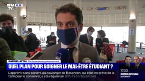 Gabriel Attal: "Notre souhait c'est que progressivement les étudiants puissent revenir dans l'université"