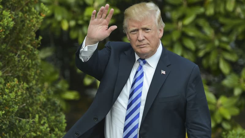 Donald Trump le 4 mai 2018 à Washington (Etats-Unis)