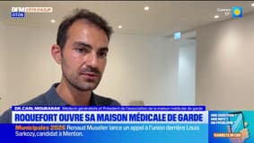 Roquefort-les-Pins ouvre sa nouvelle maison médicale de garde