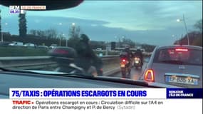 Île-de-France: des ralentissements sur plusieurs routes en raison d'une manifestation des taxis