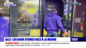 Lille: les dark stores face à la mairie