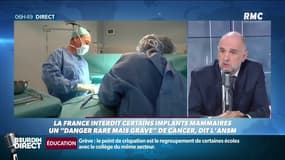 "Sur 10.000 patientes avec des implants mammaires texturés, 57 cas de lymphomes ont été constatés"