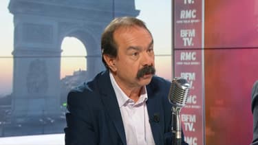 Philippe Martinez était l'invité de BFMTV et RMC ce vendredi.