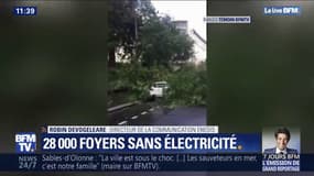 Tempête Miguel: "Plus de 1000 techniciens d'urgence électricité" sont déployés pour rétablir le courant d'après Enedis