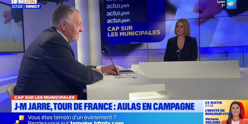 Tour de France à Lyon, Fête des Lumières : les annonces de Jean-Michel Aulas sur BFM Lyon