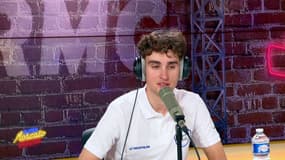 Paul Seixas sur le plateau du Super Moscato Show, le 13 octobre 2025.