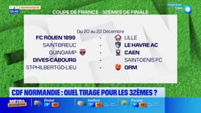 Coupe de France: résultat du tirage des 32es de finale pour les équipes normandes