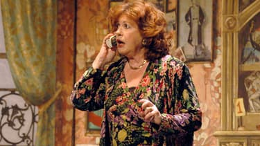 Geneviève Fontanel au Théâtre de l'Oeuvre en 2004
