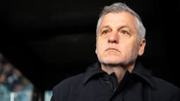 Bruno Genesio le 22/01/2026 lors du match de Ligue Europa Celta Vigo-Lille