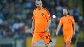 Le président turc Erdogan lors de l'inauguration du stade de Basaksehir en juillet 2014