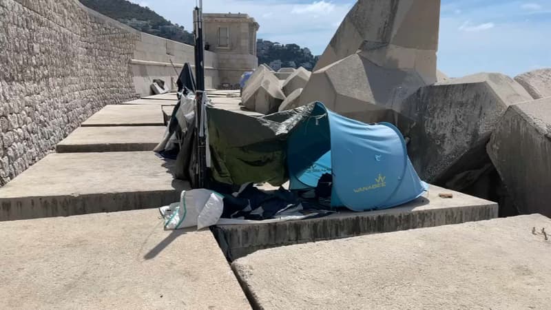 Camp port Lympia Nice