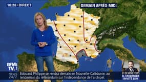 La météo pour ce lundi 5 novembre 2018