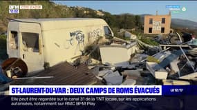 Saint-Laurent-du-Var: un camp de Roms démantelé