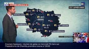 Météo Paris-Île-de-France: des averses et des vents forts