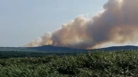Un incendie s'est déclaré ce lundi après-midi dans les Monts-d'Arrée (Finistère).