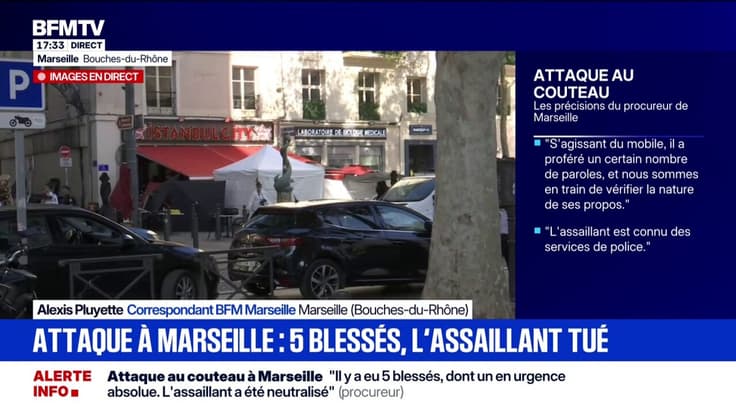 Attaque à Marseille: le quartier toujours bouclé par les forces de l'ordre