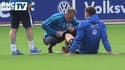 La blessure d'Olivier Giroud à l'entraînement