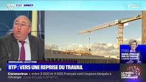 BTP : vers une reprise du travail - 04/04