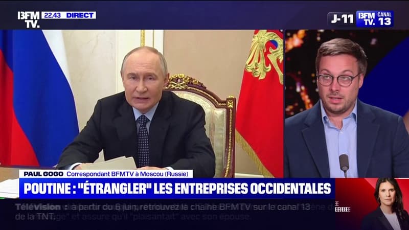 Vladimir Poutine menace d'