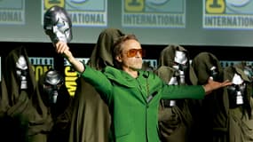 Robert Downey Jr. lors du panel Marvel Studios à la Comic-Con de San Diego le 27 juillet 2024.