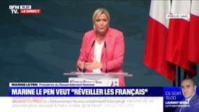 Marine Le Pen: "La crise sanitaire a agi comme l'accélérateur d'un naufrage sécuritaire"