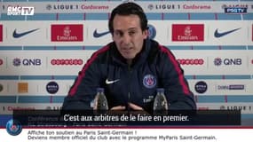 PSG : "Les arbitres ont besoin de protéger Neymar" réclame Emery