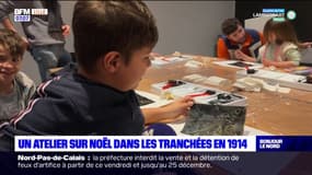 Mémorial de Souchez: un atelier sur Noël dans les tranchées