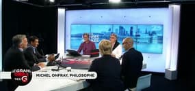 Macron : "Je ne sais pas s’il est autant philosophe que ce qu’on a bien voulu le dire" Michel Onfray