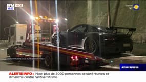 Une voiture contrôlée à 208 km/h au lieu de 110 km/h sur l'A8 entre Menton et Monaco