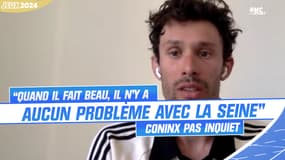 Jeux Olympiques / Triathlon : "Il y a des jours de contingence pour décaler" en cas de problème avec la Seine, Coninx pas inquiet