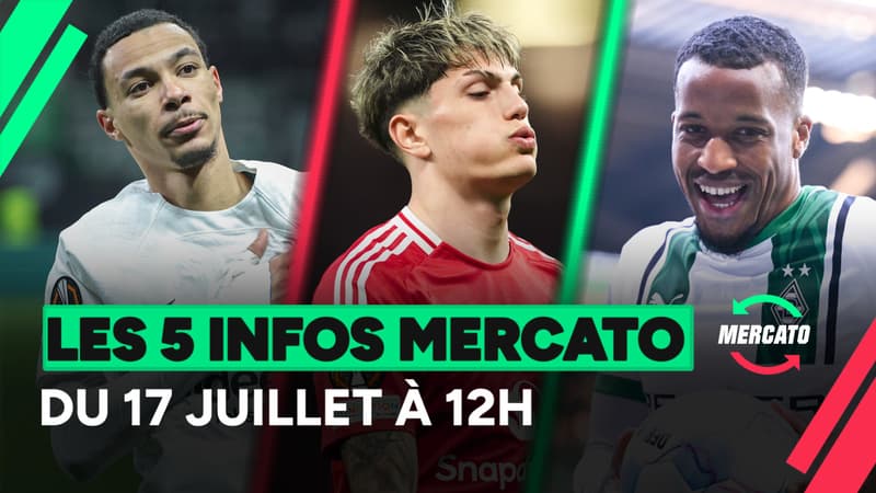 Ekitike, Garnacho, Pléa… les 5 infos mercato du 17 juillet 2025 (à la mi-journée)