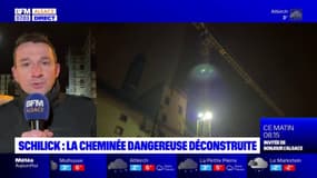 Schiltigheim: la cheminée qui menaçait de s'effondrer déconstruite