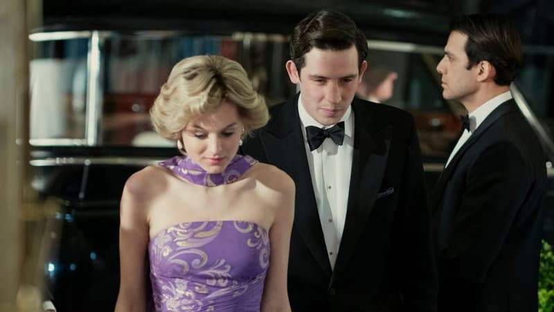 Emma Corrin et Josh O'Connor sont la princesse Diana et le prince Charles dans la saison 4 de "The Crown"