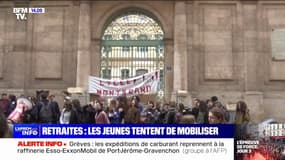 Les jeunes se mobilisent contre la réforme des retraites